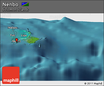 Satellite Panoramic Map of Nenbo