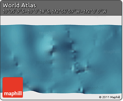 Satellite 3D Map of the Area around 10° 17' 43" S, 172° 28' 29" W