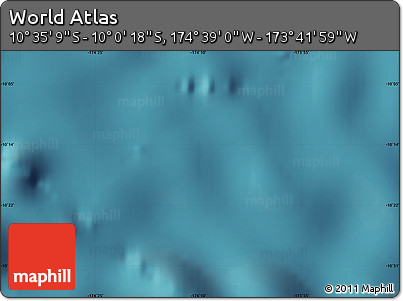 Satellite Map of the Area around 10° 17' 43" S, 174° 10' 30" W