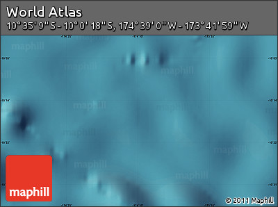 Satellite Map of the Area around 10° 17' 43" S, 174° 10' 30" W