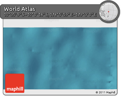 Satellite 3D Map of the Area around 10° 17' 43" S, 178° 34' 29" E