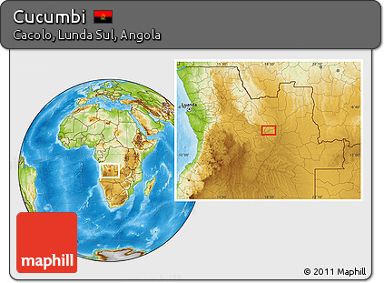 Physical Location Map of Cucumbi