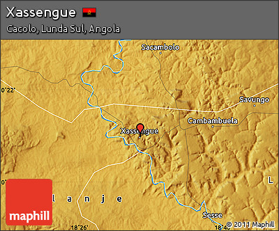 Physical Map of Xassengue