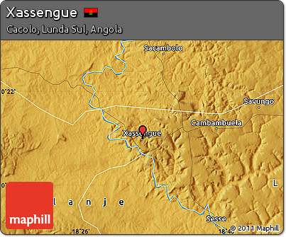 Physical Map of Xassengue