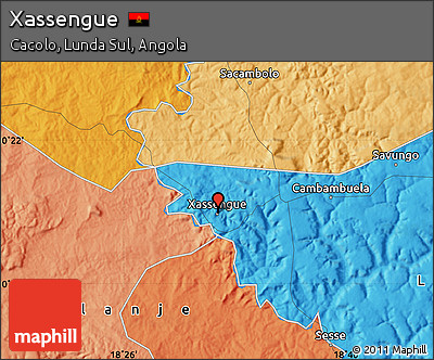 Political Map of Xassengue