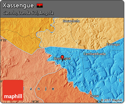 Political Map of Xassengue