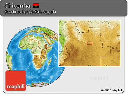 Physical Location Map of Chicanha