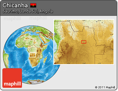 Physical Location Map of Chicanha