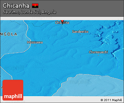 Political Panoramic Map of Chicanha