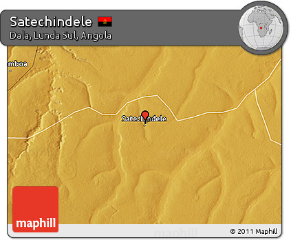 Physical 3D Map of Satechindele