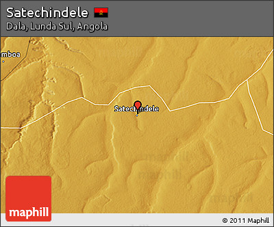 Physical 3D Map of Satechindele