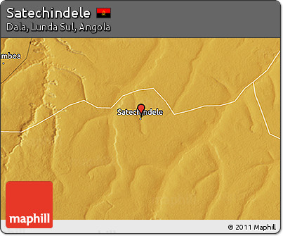 Physical 3D Map of Satechindele
