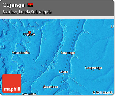 Political 3D Map of Cujanga