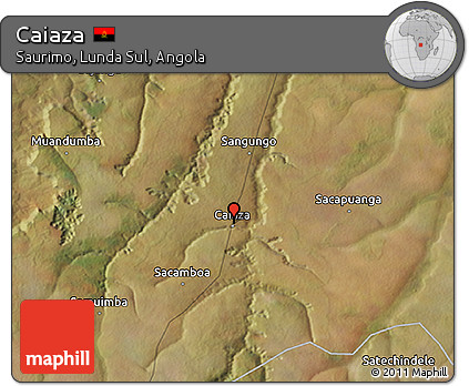 Satellite 3D Map of Caiaza