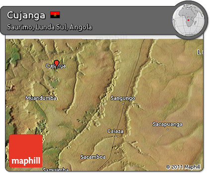 Satellite 3D Map of Cujanga