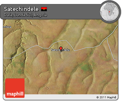 Satellite 3D Map of Satechindele