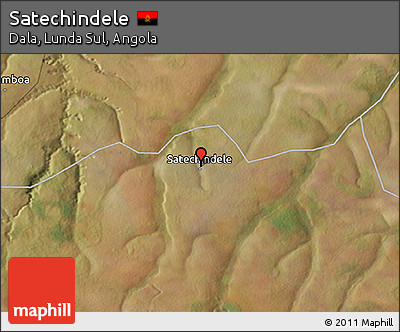 Satellite 3D Map of Satechindele