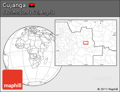 Blank Location Map of Cujanga