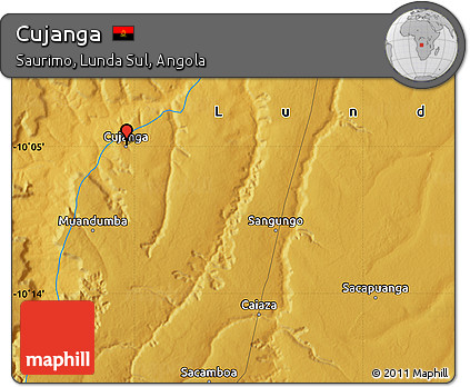 Physical Map of Cujanga
