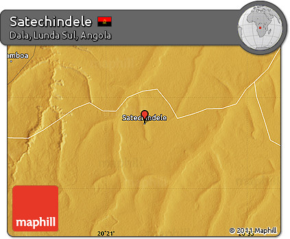 Physical Map of Satechindele