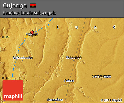 Physical Map of Cujanga