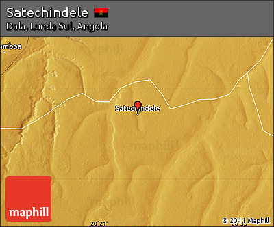 Physical Map of Satechindele