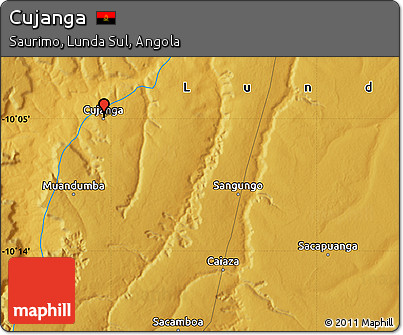 Physical Map of Cujanga