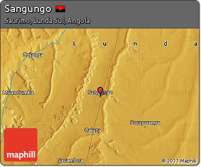 Physical Map of Sangungo