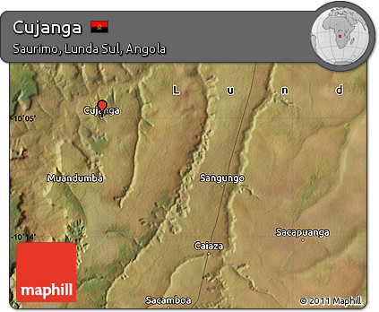Satellite Map of Cujanga