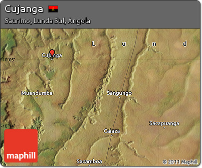 Satellite Map of Cujanga