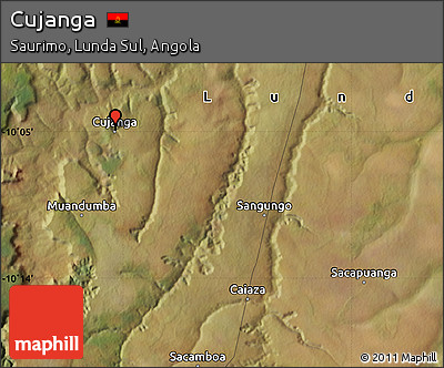 Satellite Map of Cujanga
