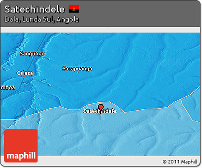 Political Panoramic Map of Satechindele