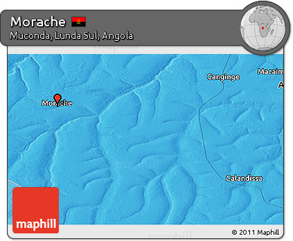 Political Panoramic Map of Morache