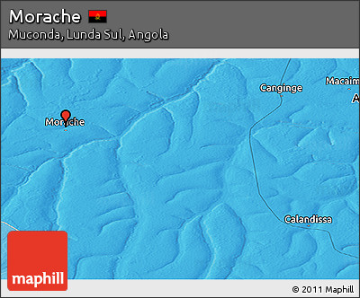 Political Panoramic Map of Morache