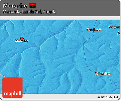 Political Panoramic Map of Morache