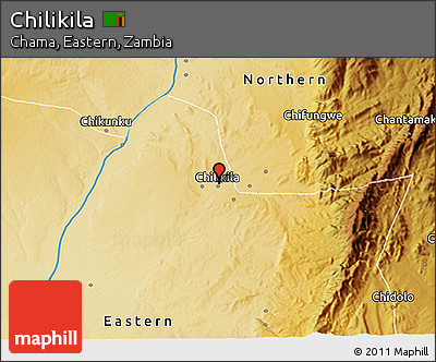 Physical 3D Map of Chilikila