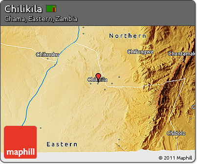 Physical 3D Map of Chilikila