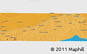 Political Panoramic Map of Mnero