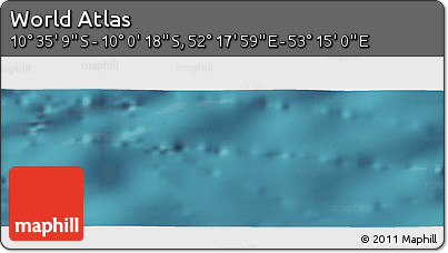 Satellite Panoramic Map of the Area around 10° 17' 43" S, 52° 46' 29" E