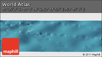 Satellite Panoramic Map of the Area around 10° 17' 43" S, 52° 46' 29" E