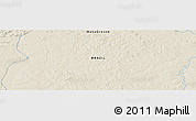 Shaded Relief Panoramic Map of the area around 10° 17' 43" S, 52° 37' 30" W