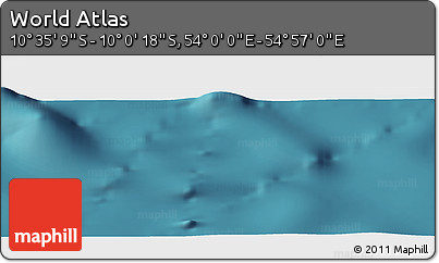 Satellite Panoramic Map of the Area around 10° 17' 43" S, 54° 28' 30" E