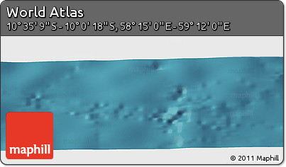 Satellite Panoramic Map of the Area around 10° 17' 43" S, 58° 43' 30" E