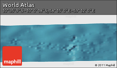 Satellite Panoramic Map of the Area around 10° 17' 43" S, 58° 43' 30" E