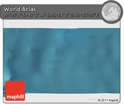 Satellite 3D Map of the Area around 10° 17' 43" S, 60° 25' 29" E
