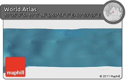 Satellite Panoramic Map of the Area around 10° 17' 43" S, 60° 25' 29" E