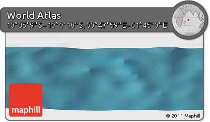 Satellite Panoramic Map of the Area around 10° 17' 43" S, 61° 16' 29" E