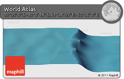 Satellite Panoramic Map of the Area around 10° 17' 43" S, 62° 7' 30" E