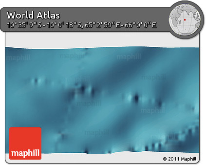Satellite 3D Map of the Area around 10° 17' 43" S, 65° 31' 30" E