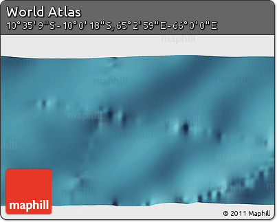Satellite 3D Map of the Area around 10° 17' 43" S, 65° 31' 30" E